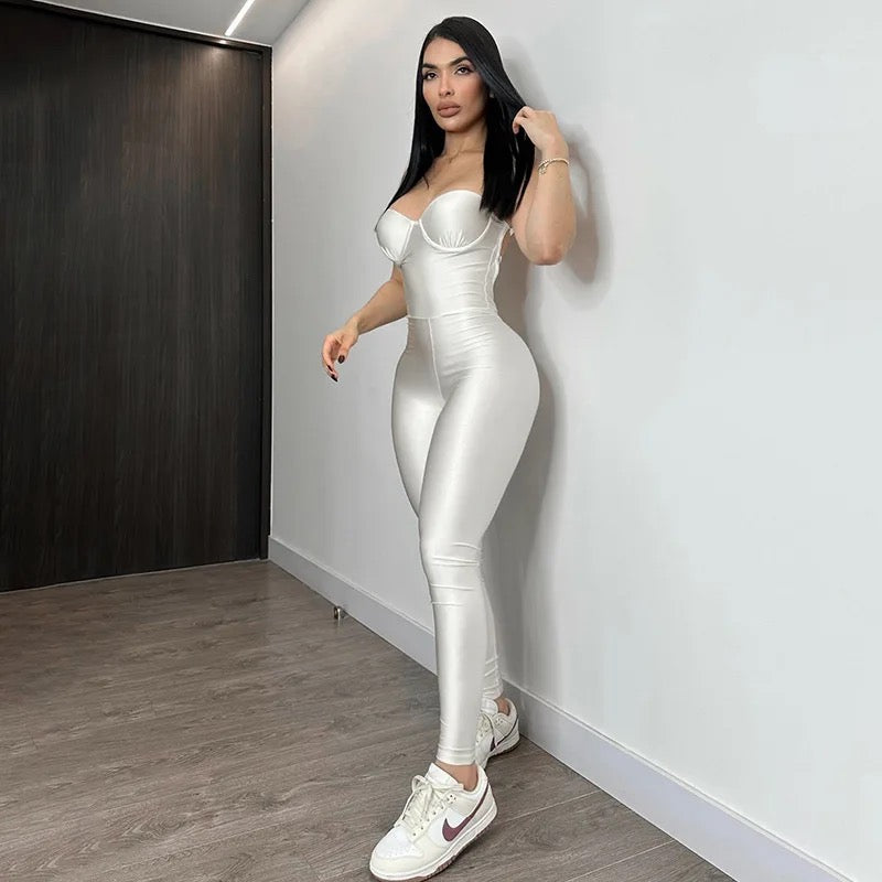 Strapless Bodycon Jumpsuit