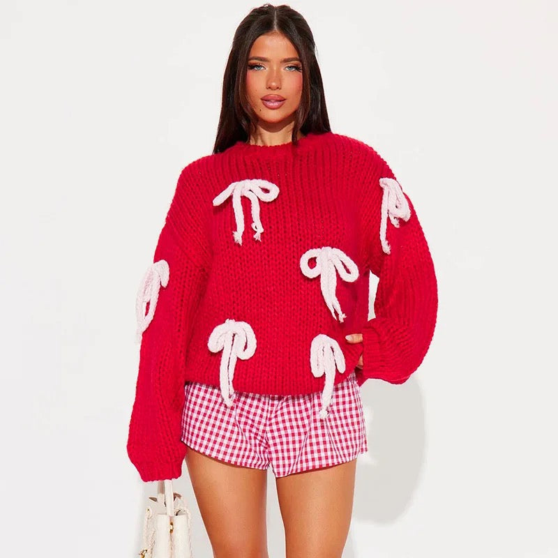 Vintage Lazy Knitted Sweater