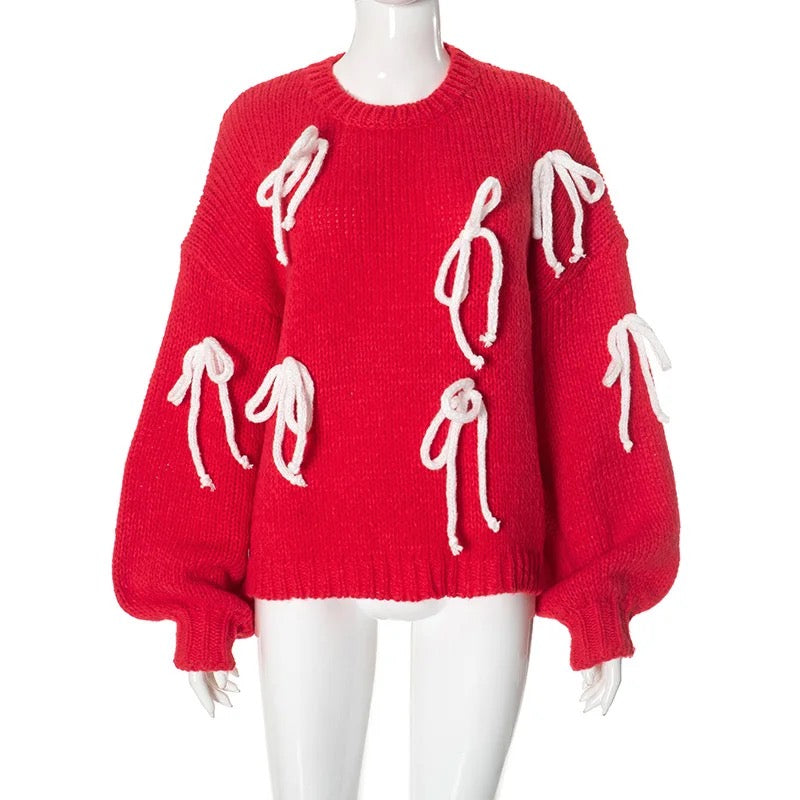 Vintage Lazy Knitted Sweater