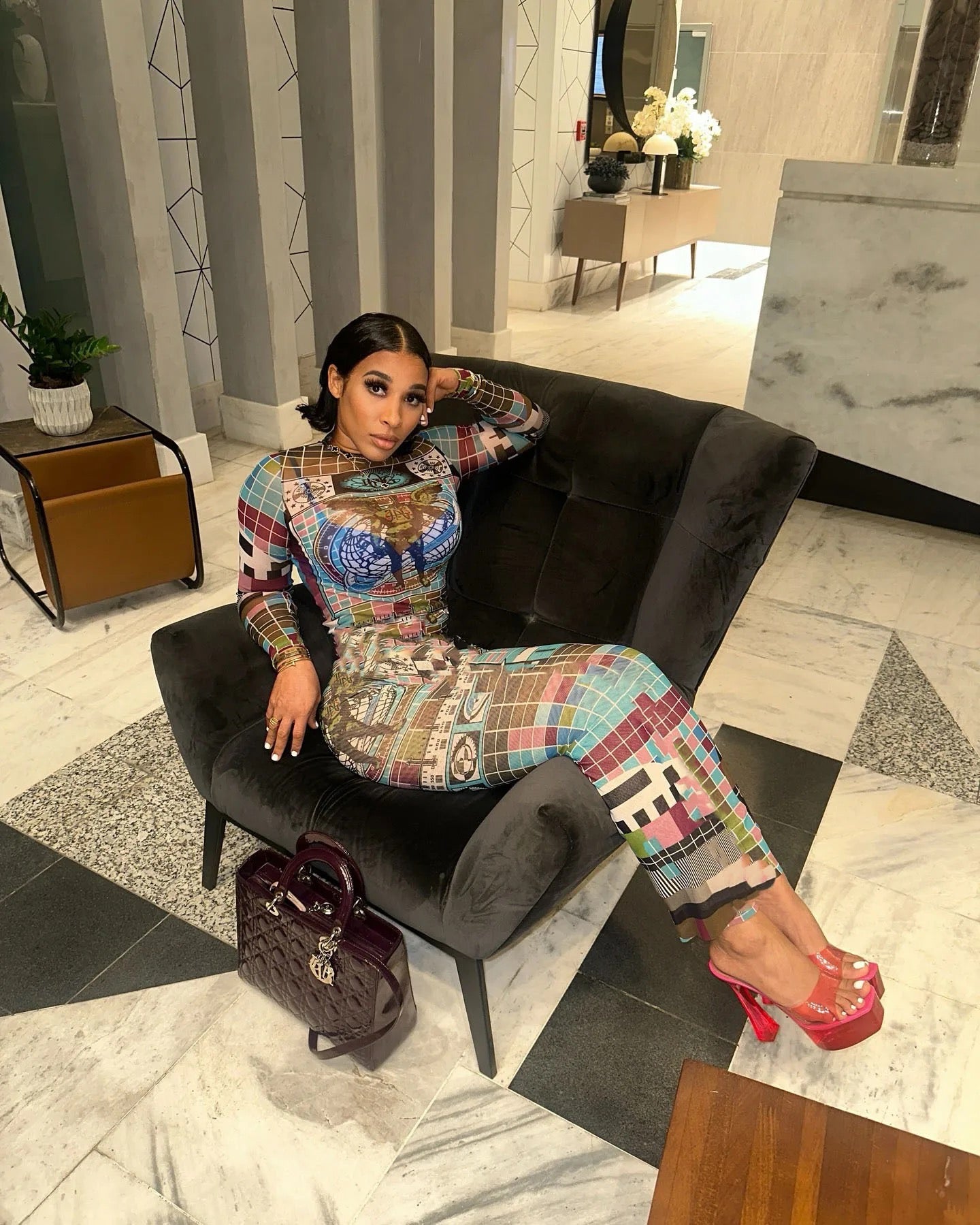 Digital Printed Dress