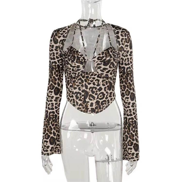 Leopard Print Top
