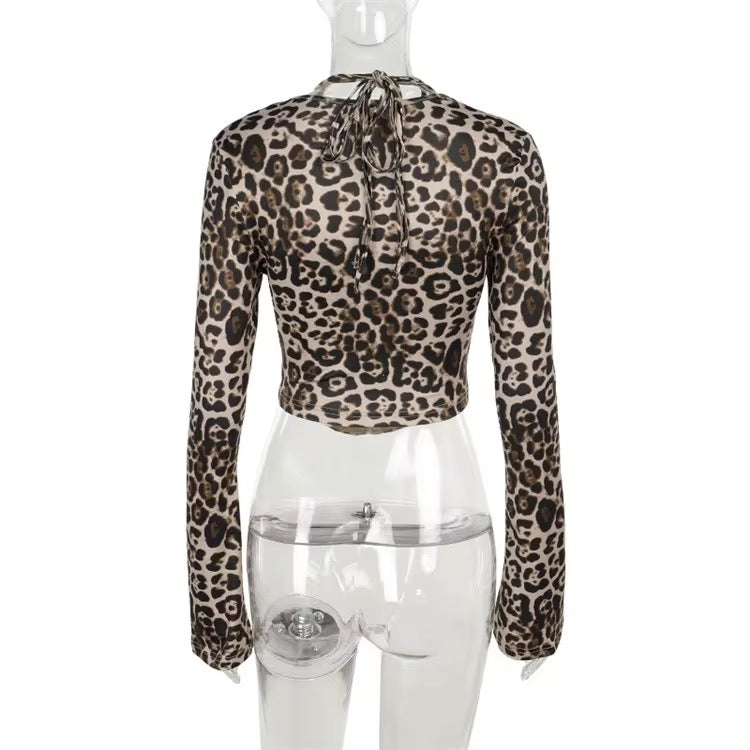 Leopard Print Top
