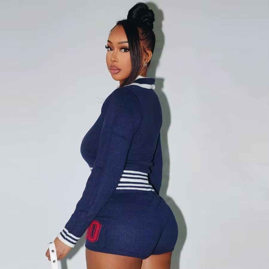 Kliou Knit Short Set