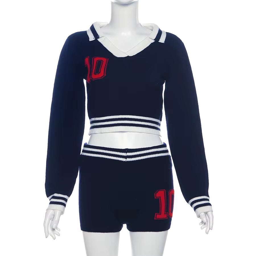 Kliou Knit Short Set