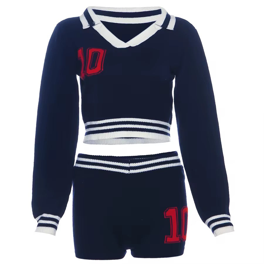 Kliou Knit Short Set