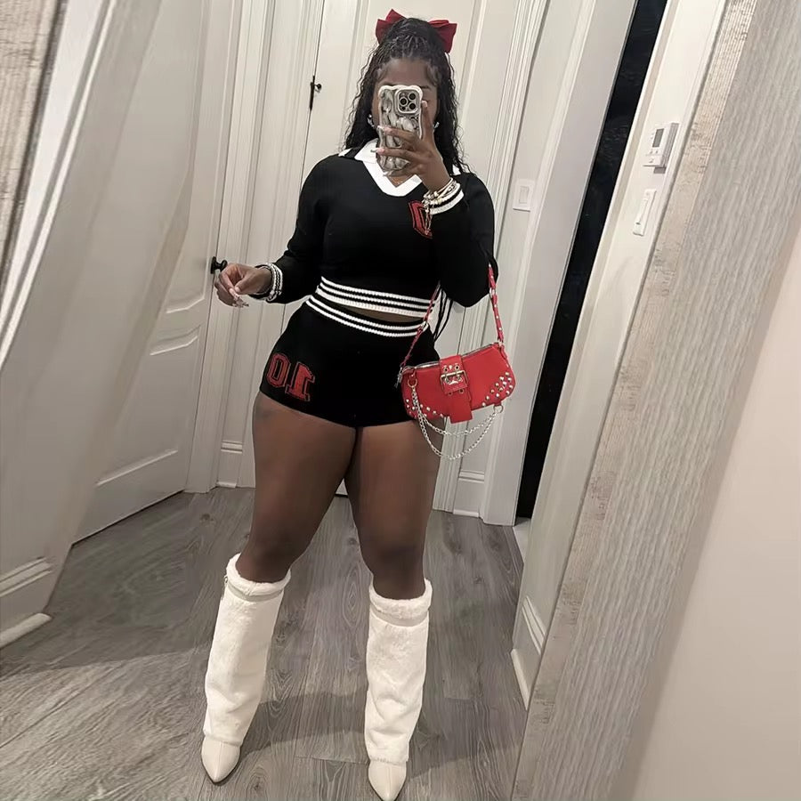 Kliou Knit Short Set
