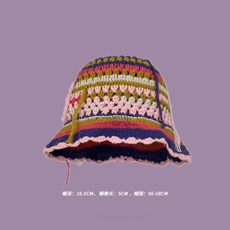 Handmade Knitted Wool Hat