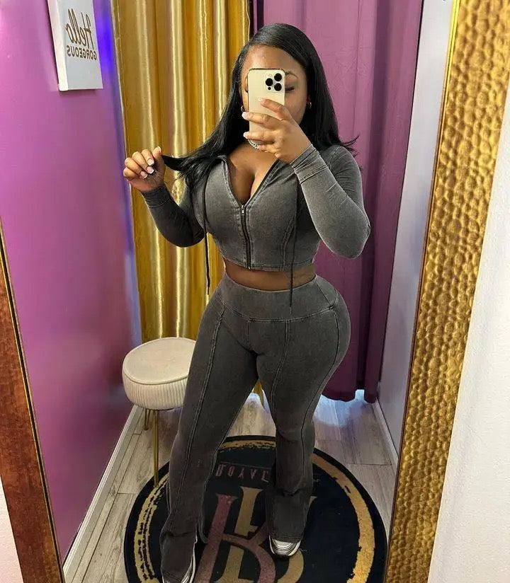 Washed 2 Piece Tracksuit