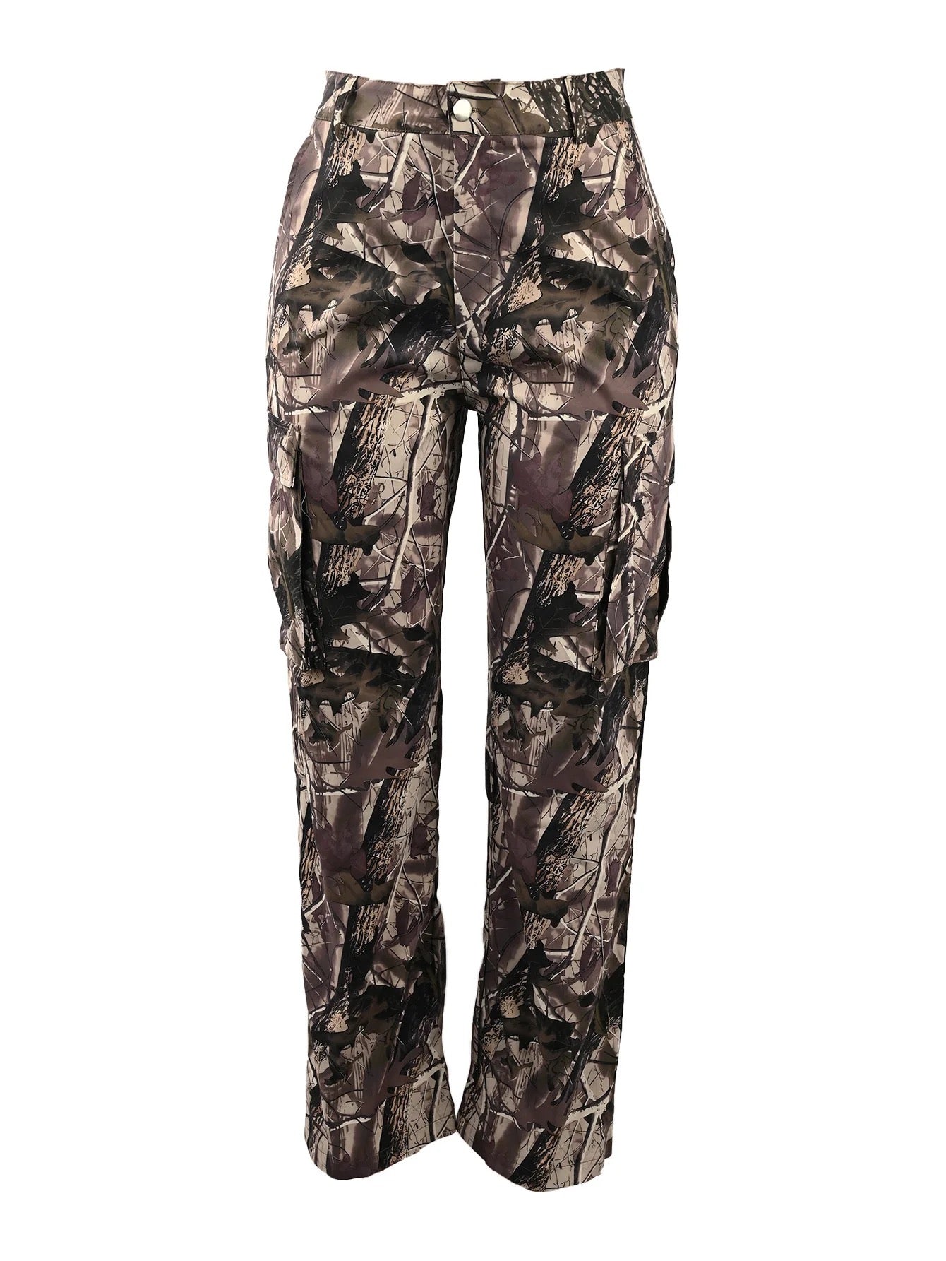 INS Leaf Print Cargo Pants