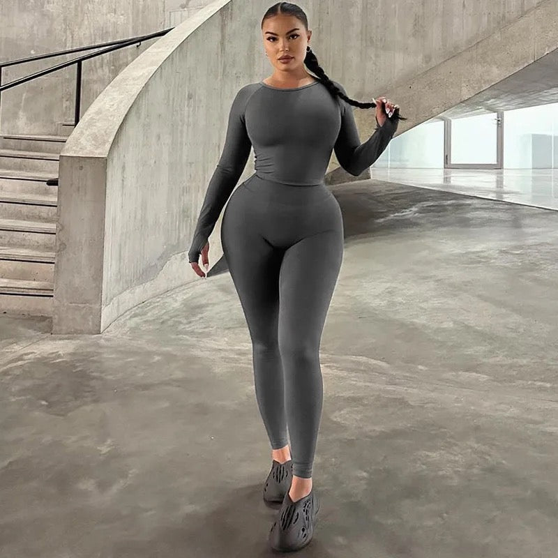 Sports Yoga 2 Piece Leggings Set