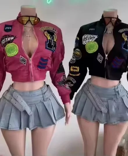Fashion Crop Coat
