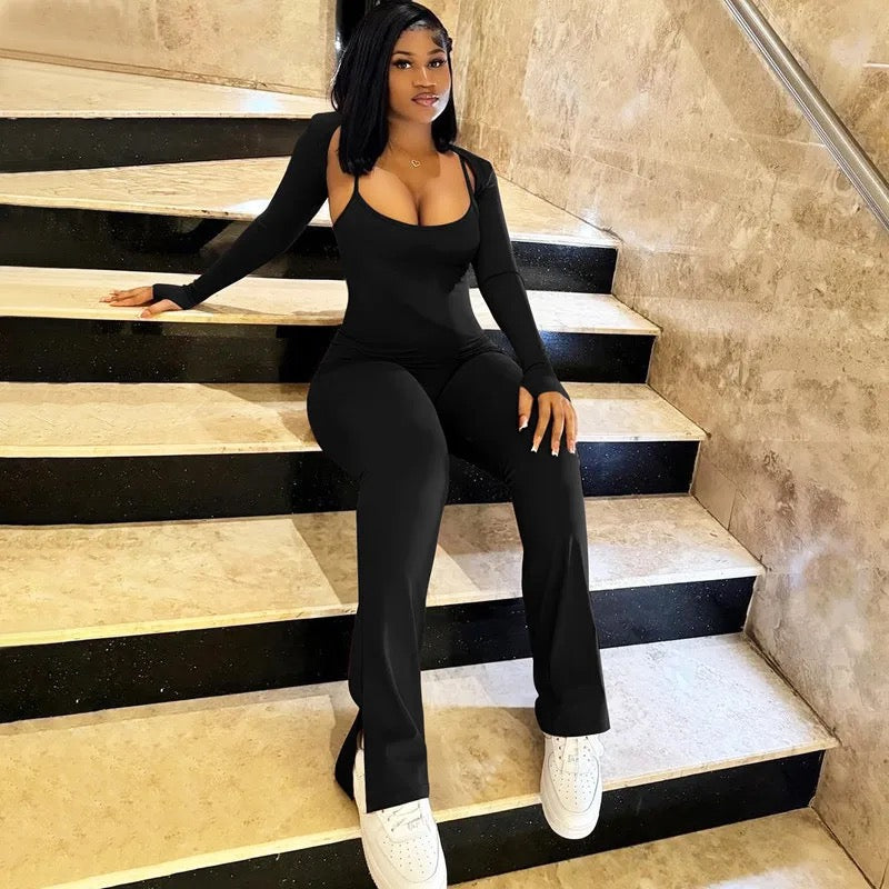 Bodycon Yoga Jumpsuit