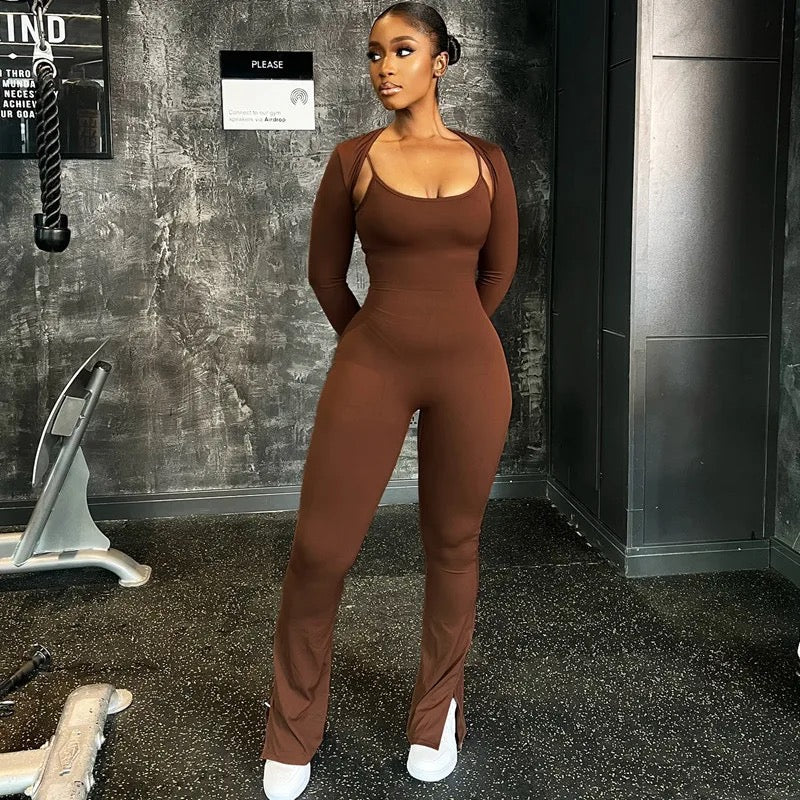 Bodycon Yoga Jumpsuit