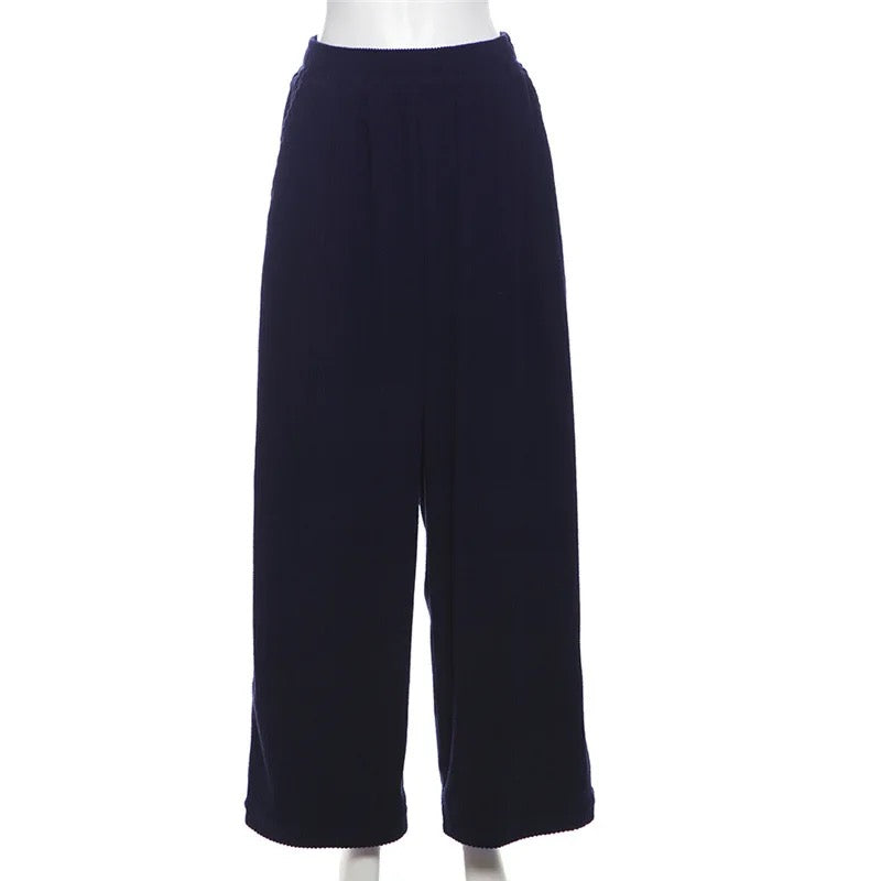 High Waisted Corduroy Pants