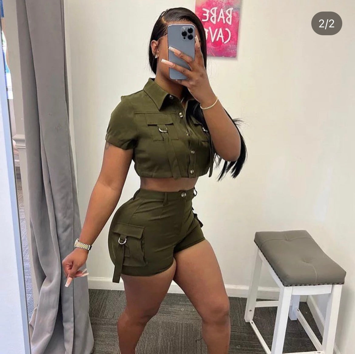 Soldier 2 Piece Short Set