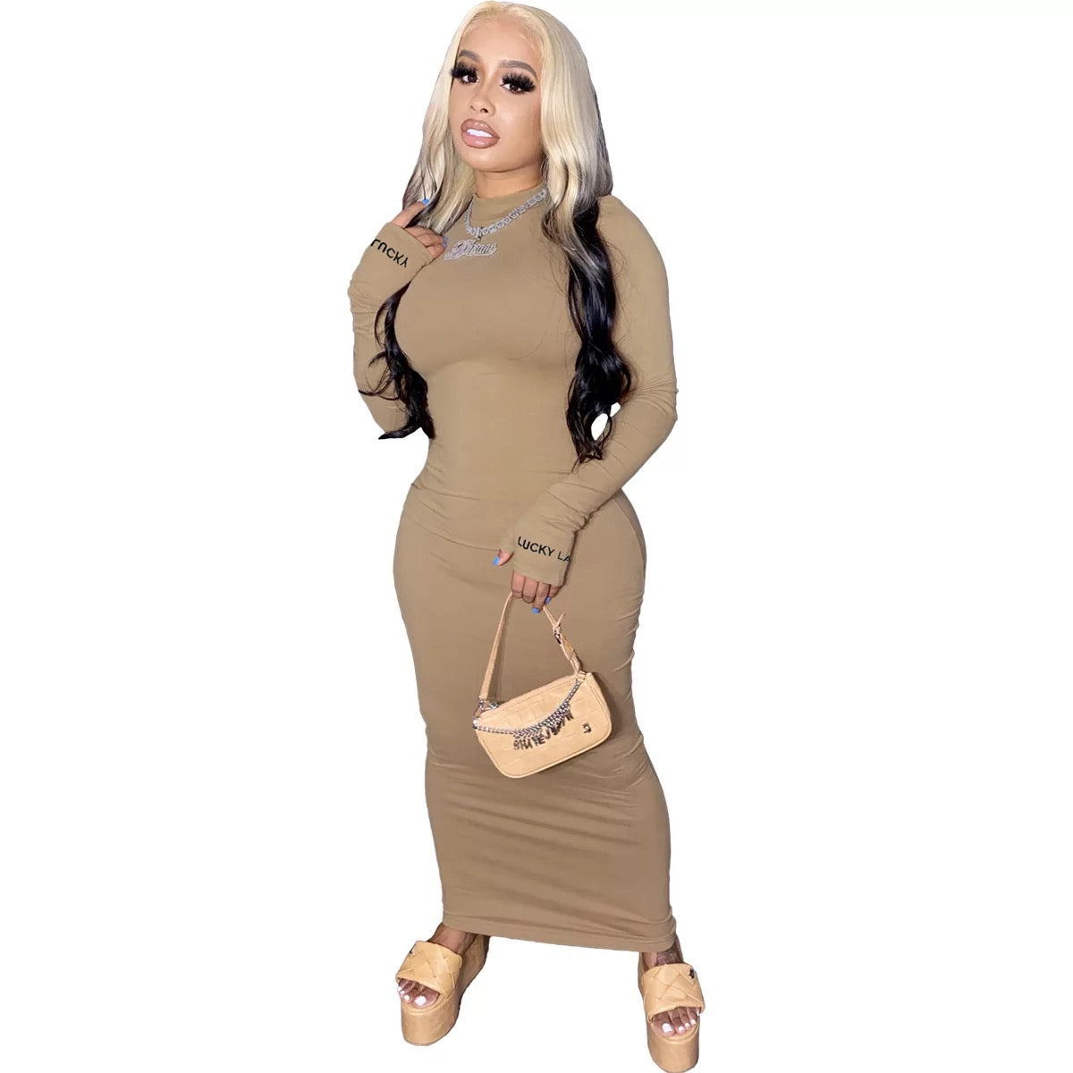 Lucky Label Backless Dress