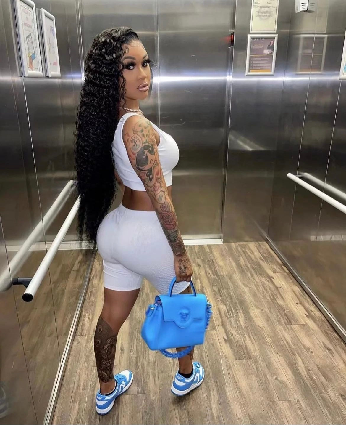 Pure Cocaine 2 Piece Short Set
