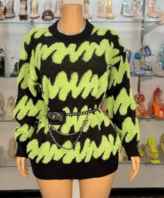 Plush Knitted Sweater