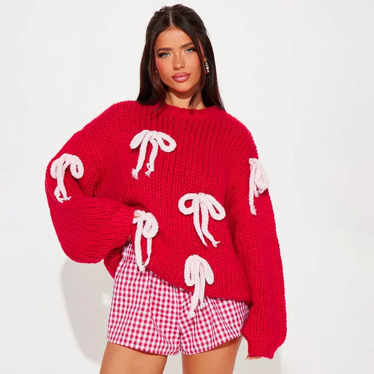 Vintage Lazy Knitted Sweater