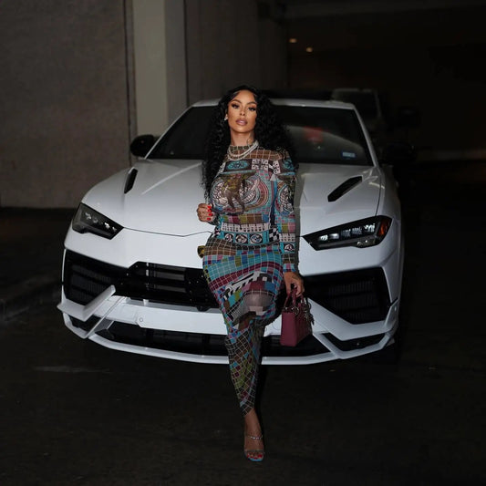 Digital Printed Dress