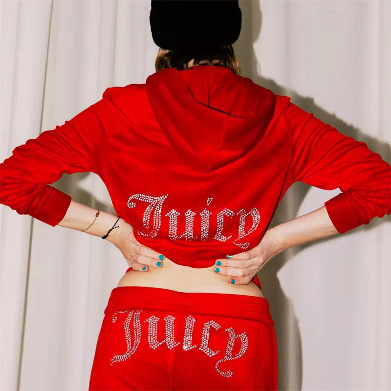 Juicy Velvet Two Piece Set