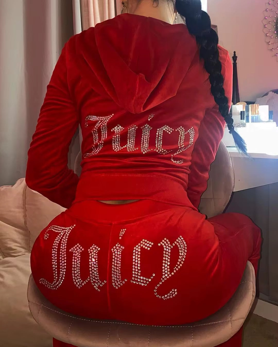 Juicy Velvet Two Piece Set