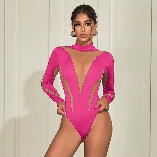 Kliou Patchwork Playsuit