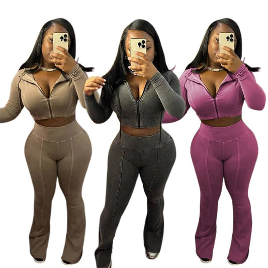 Washed 2 Piece Tracksuit