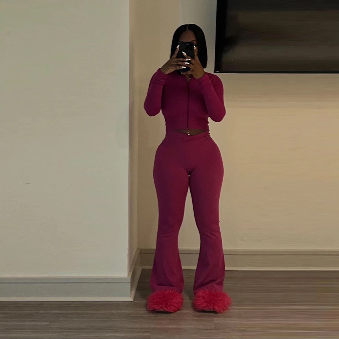 Flared Pants 2 Piece Set