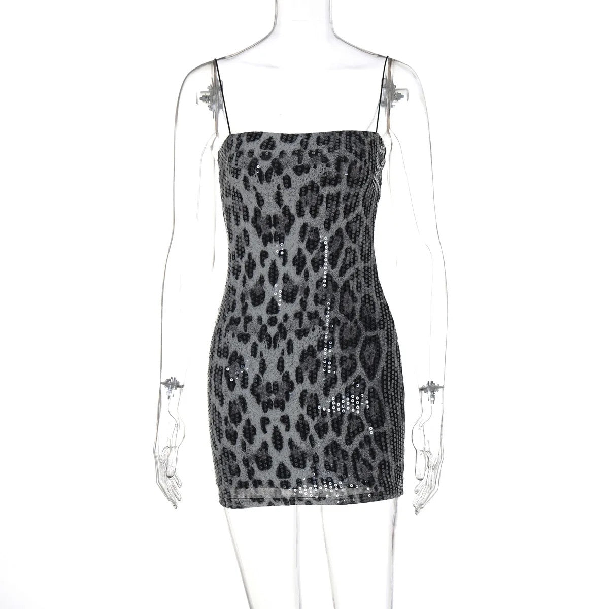 Leopard Print Tank Dress