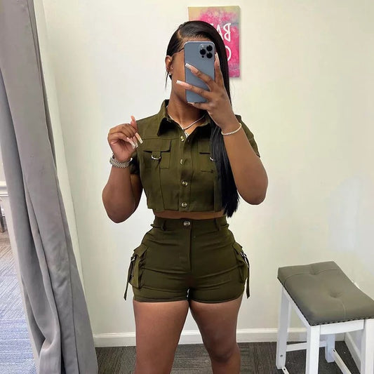 Soldier 2 Piece Short Set